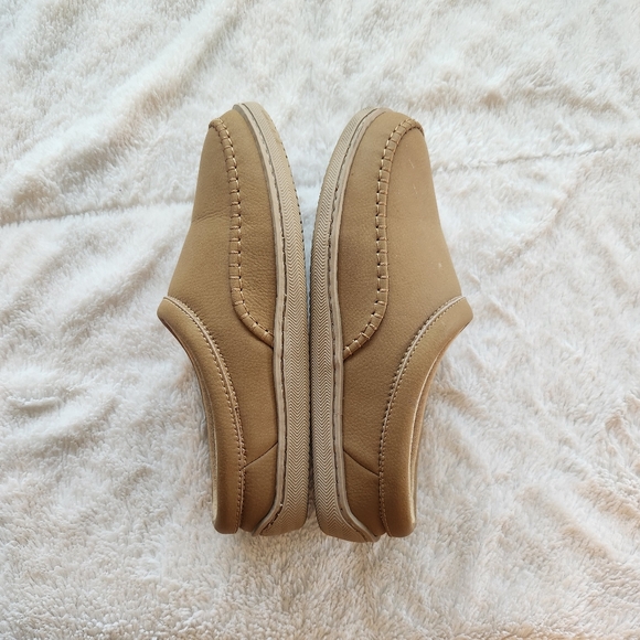 My Slippers Mike Lyndell Great Quality Ladies Size 9 Tan Super Comfortable - Picture 3 of 9